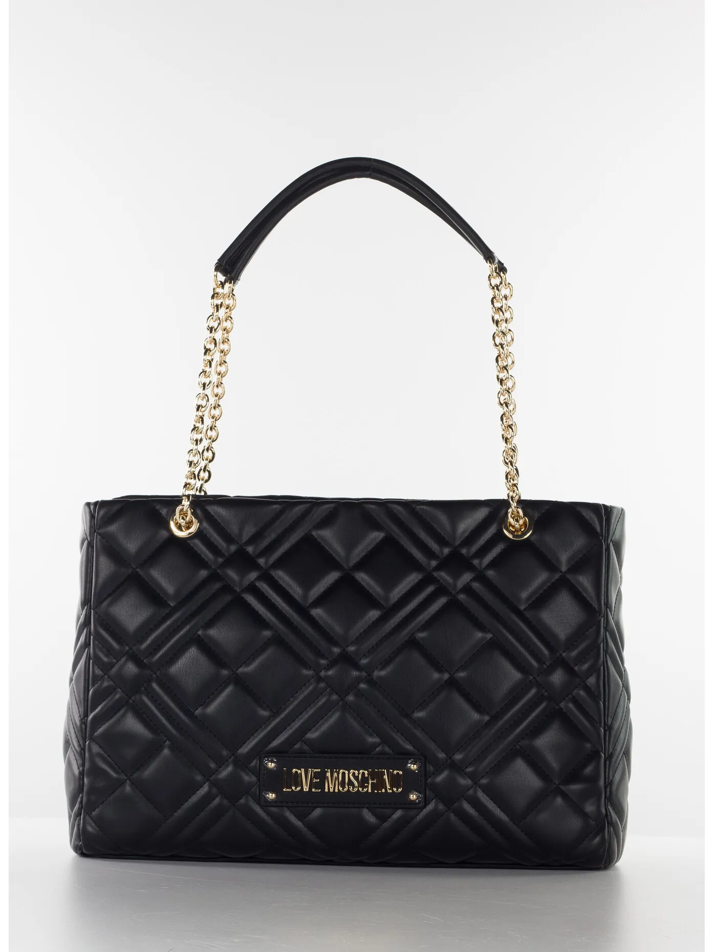     -LOVE MOSCHINO    -BORSA TOTE TRAPUNTATA-