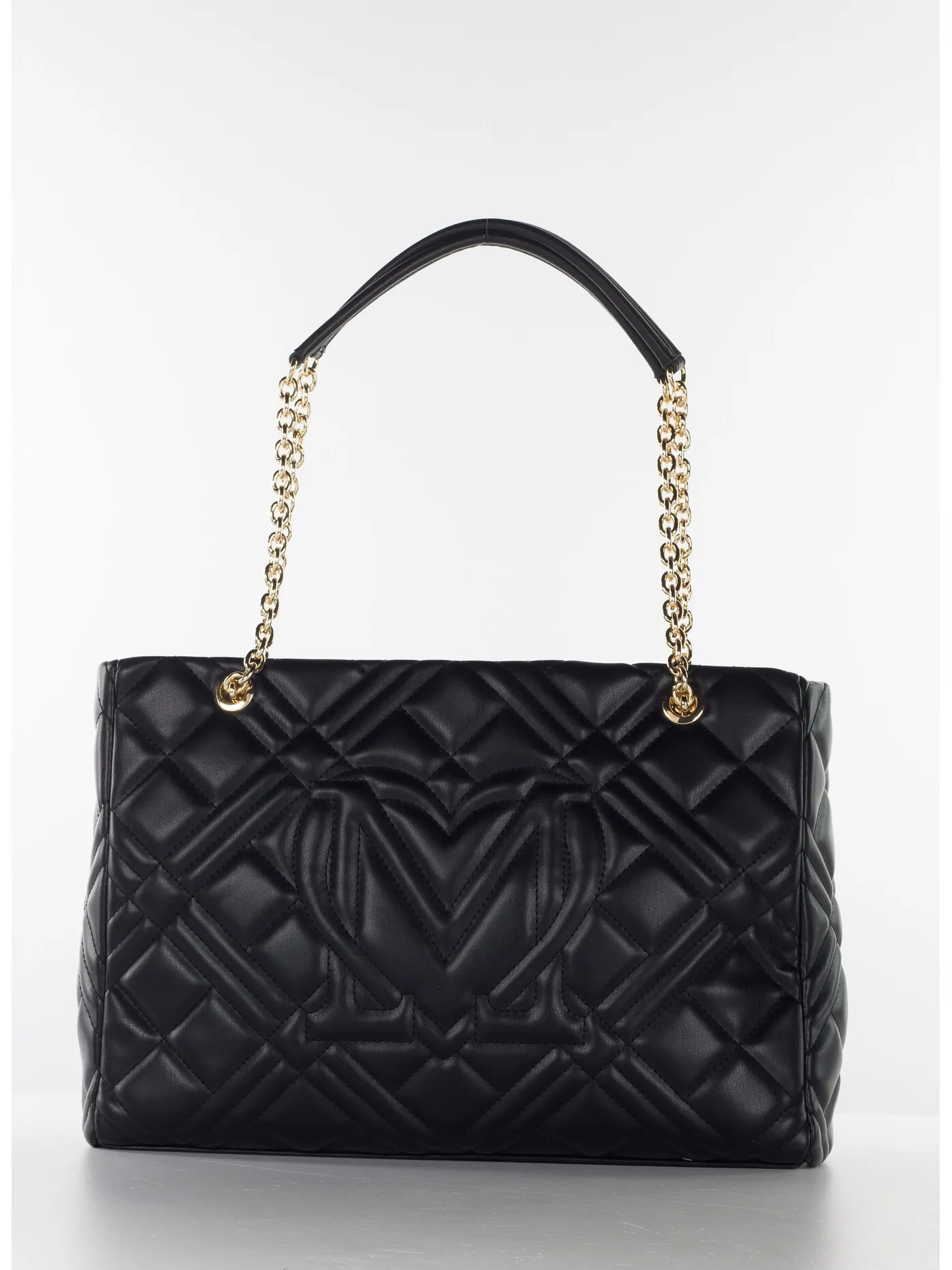     -LOVE MOSCHINO    -BORSA TOTE TRAPUNTATA-