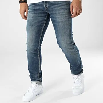 711 Jeans slim basic in denim blu