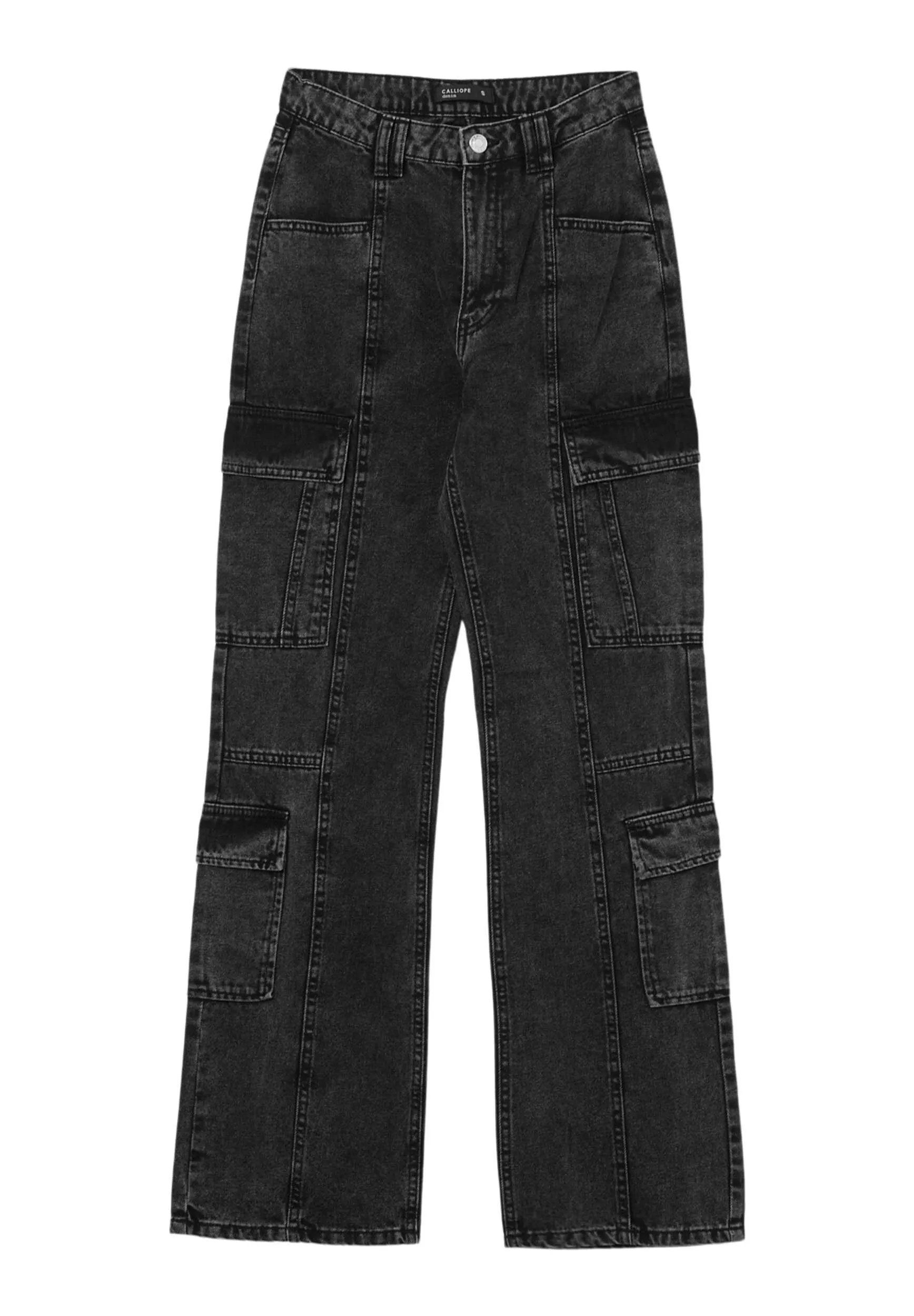 ACID WASH - Jeans a sigaretta