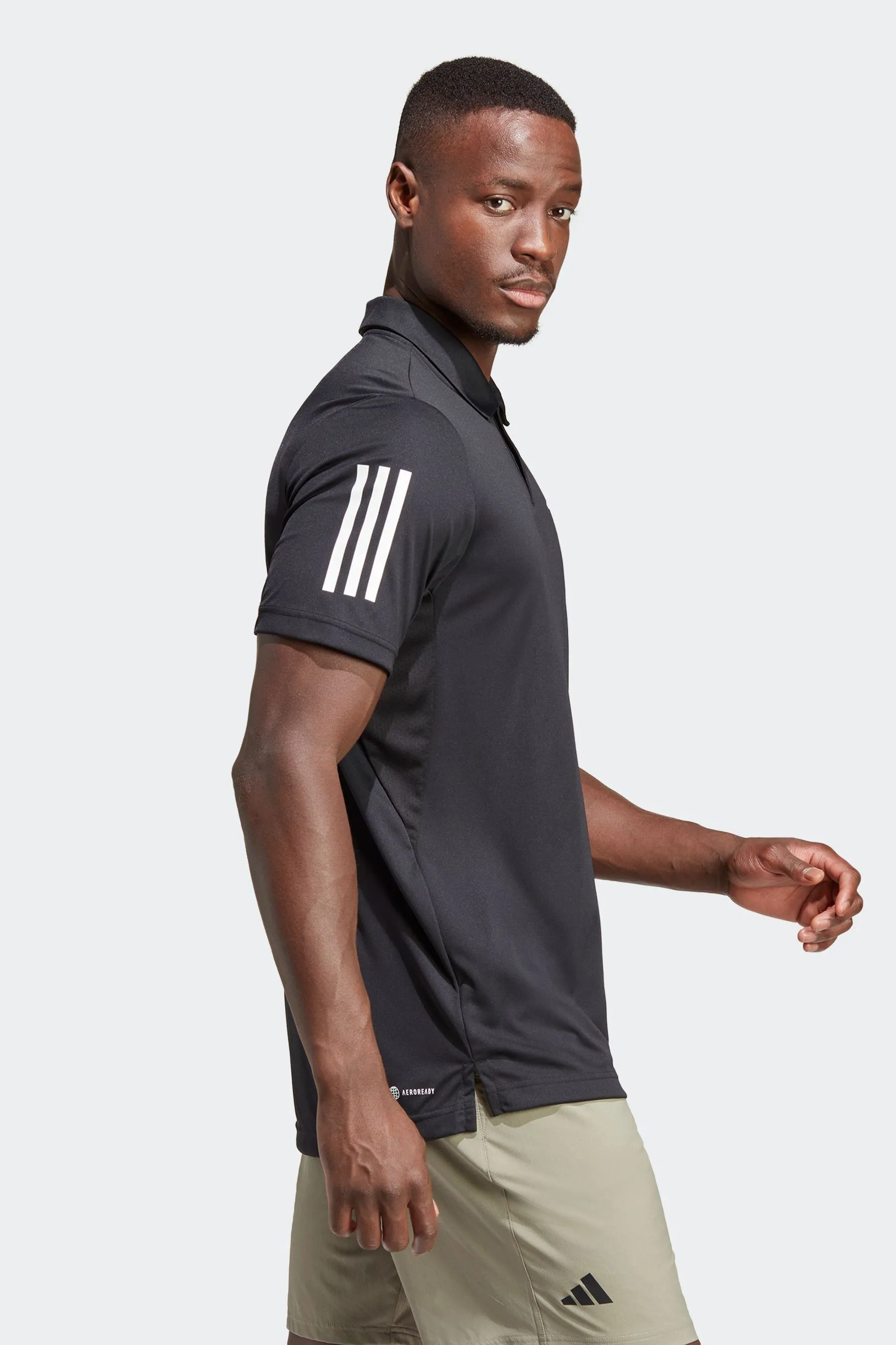 adidas Club - Polo tennis con 3 strisce