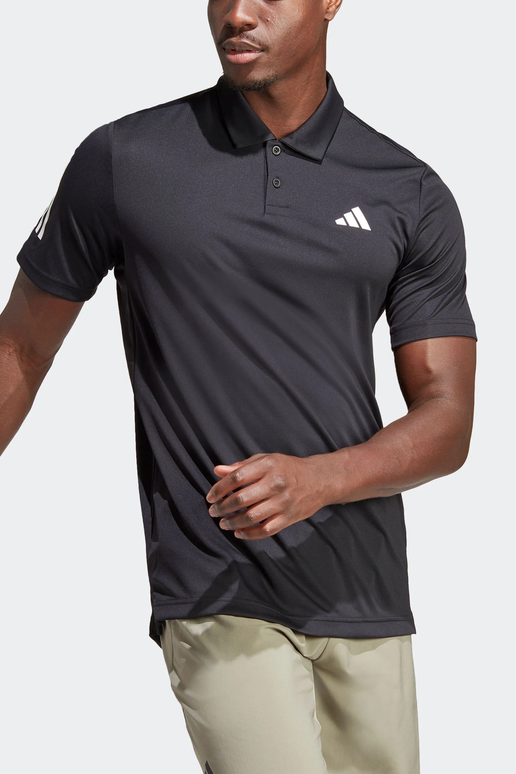 adidas Club - Polo tennis con 3 strisce