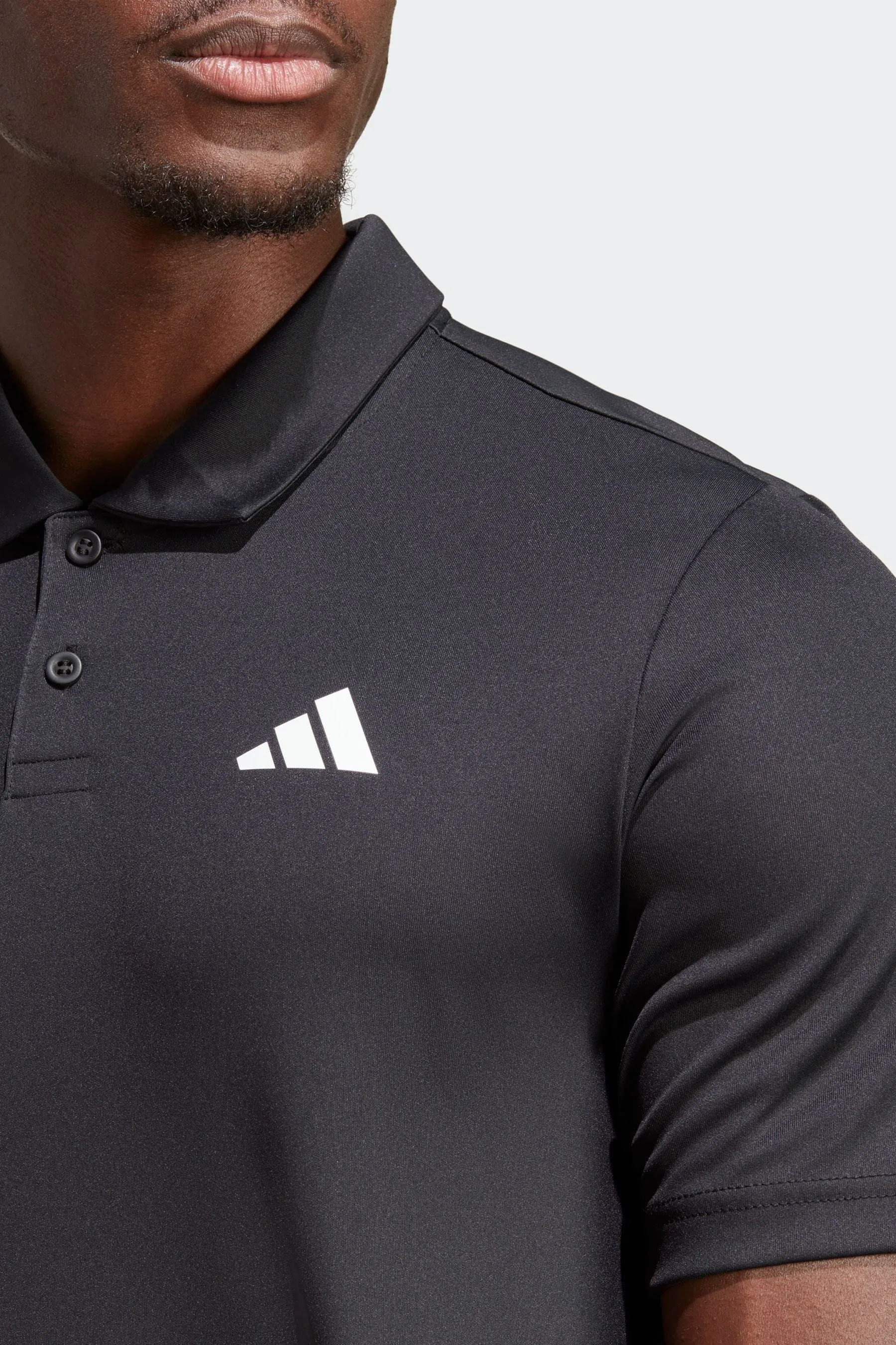 adidas Club - Polo tennis con 3 strisce