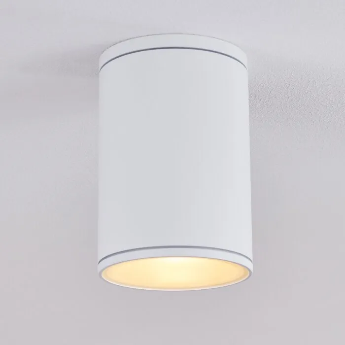 Agua Plafoniera Bianco, 1-Luce