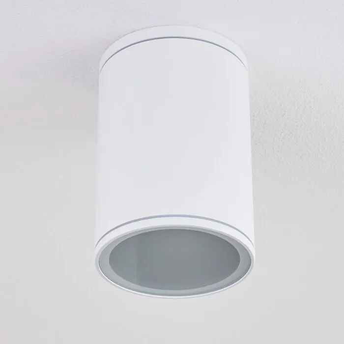 Agua Plafoniera Bianco, 1-Luce