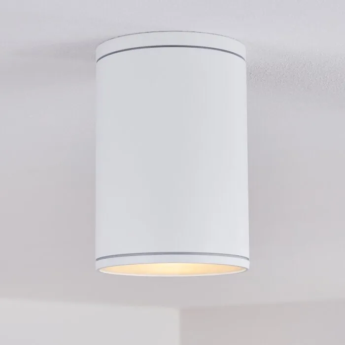 Agua Plafoniera Bianco, 1-Luce