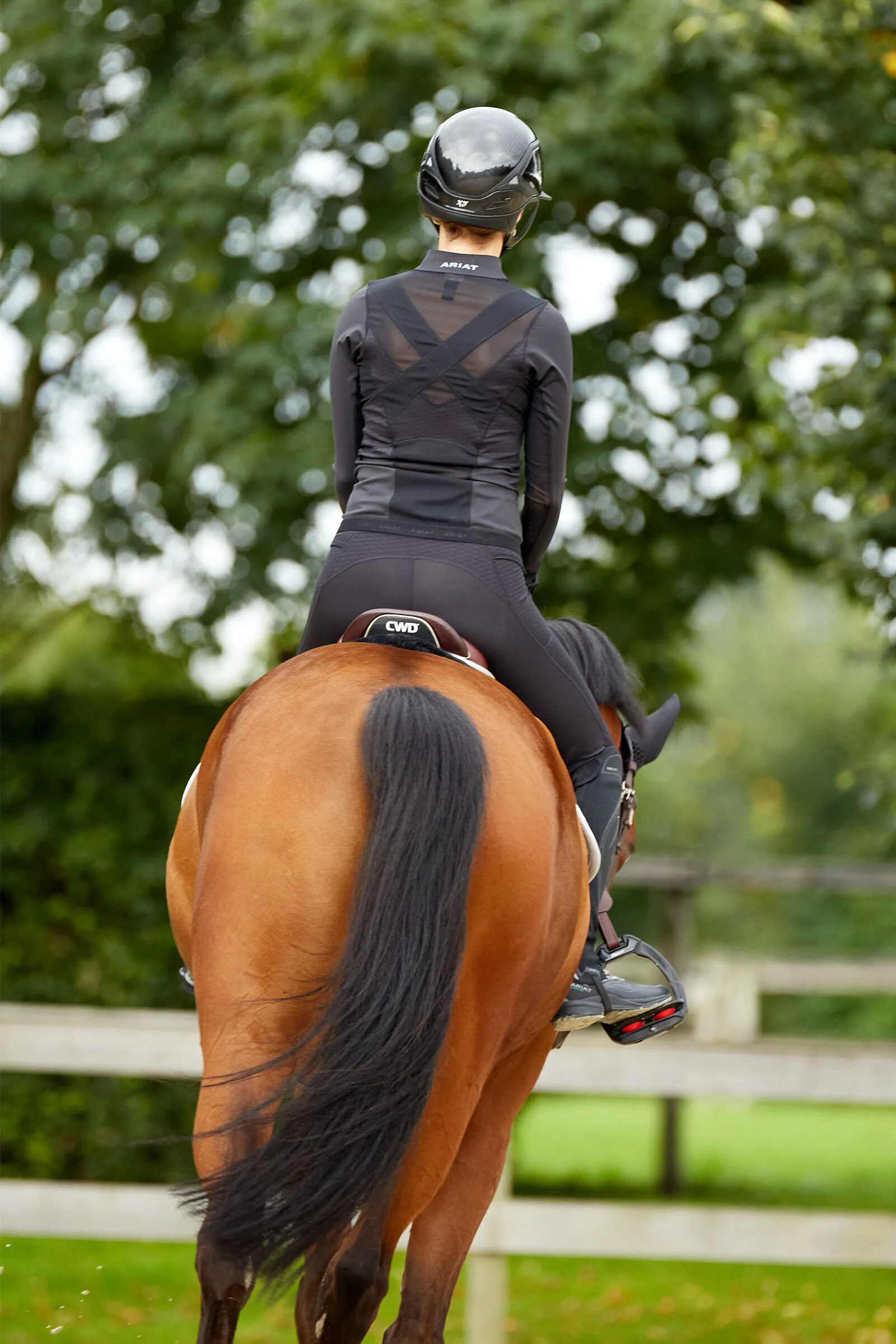 Ariat Ascent Leggins da equitazione con grip al ginocchio per donna