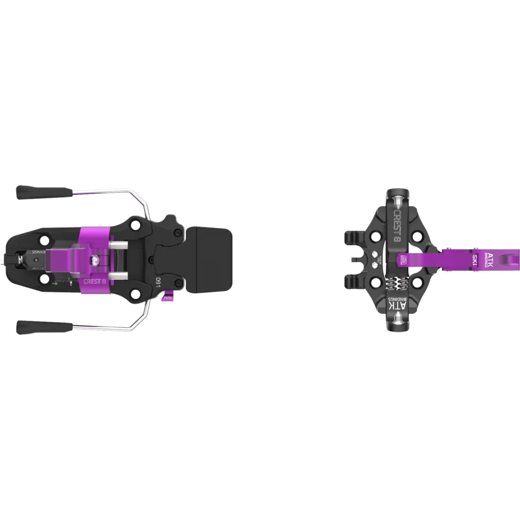 Atk Crest 8 Purple - Attacco Sci Alpinismo