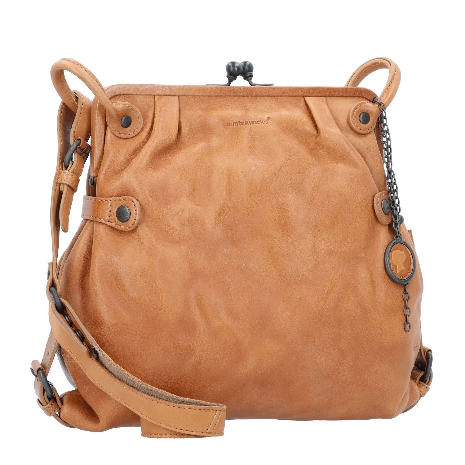 aunts & uncles Borsa a tracolla Mrs.Tea Cake del Grandma's Luxury Club in pelle 29 cm