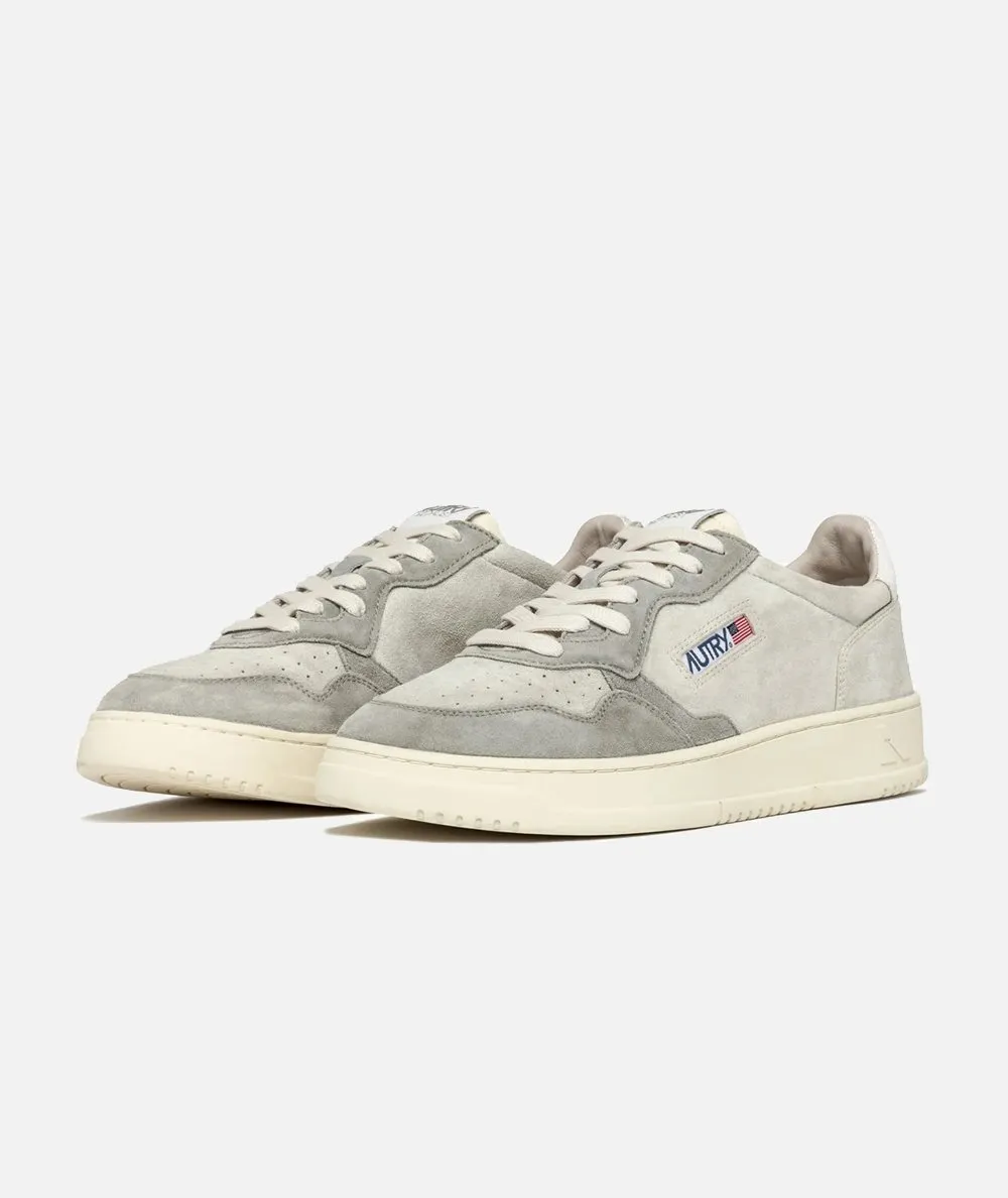 AUTRY UOMO--Sneakers Medalist Low in suede bicolor