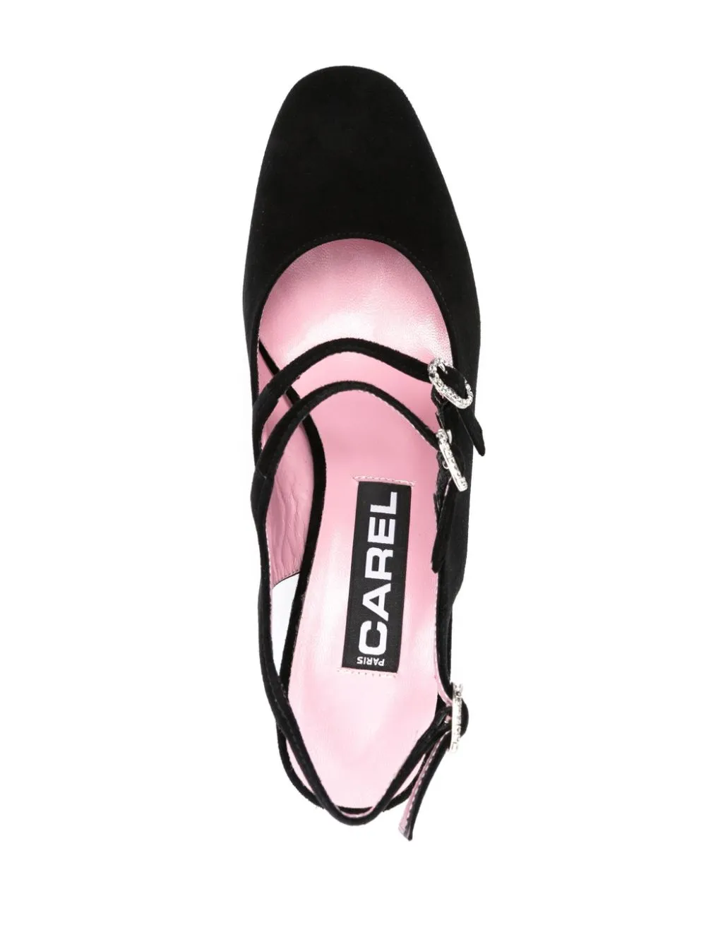 Ballerine banana in nero - donna