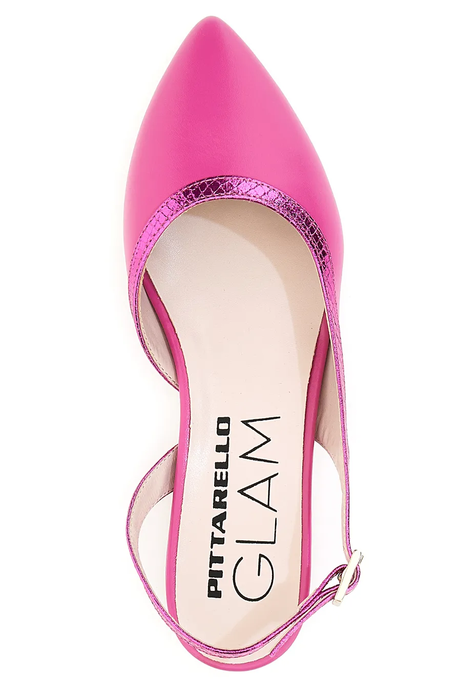 Ballerine Slingback Pittarello Glam 1985 Fuxia