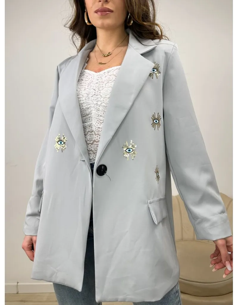 BLAZER HELIOS GRIGIO