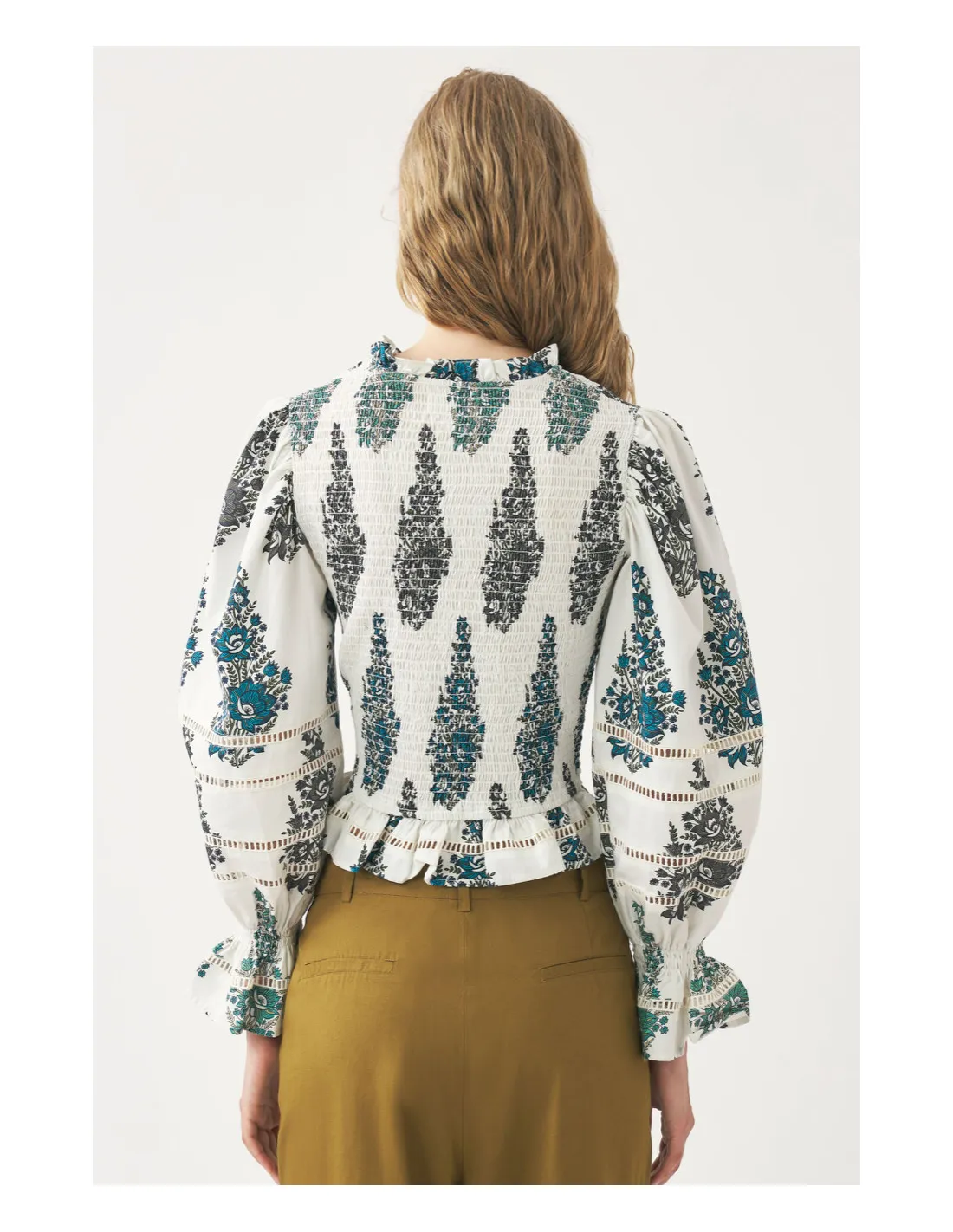 Blouse Muguet Smock - Antik Batik