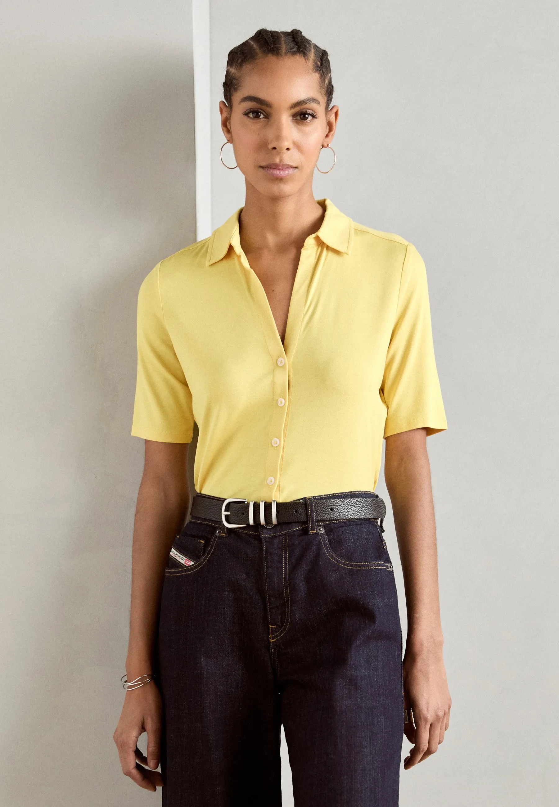 BLOUSE SHORT SLEEVE CLASSIC FIT - Camicia