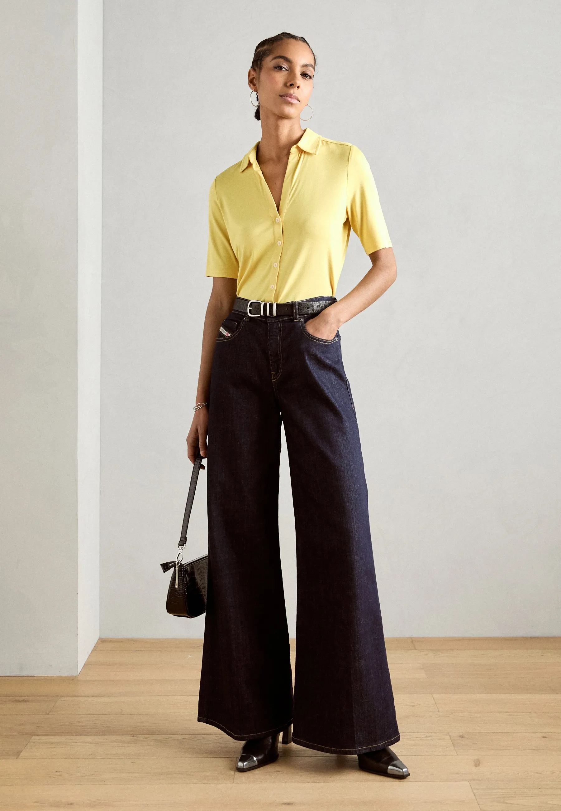 BLOUSE SHORT SLEEVE CLASSIC FIT - Camicia