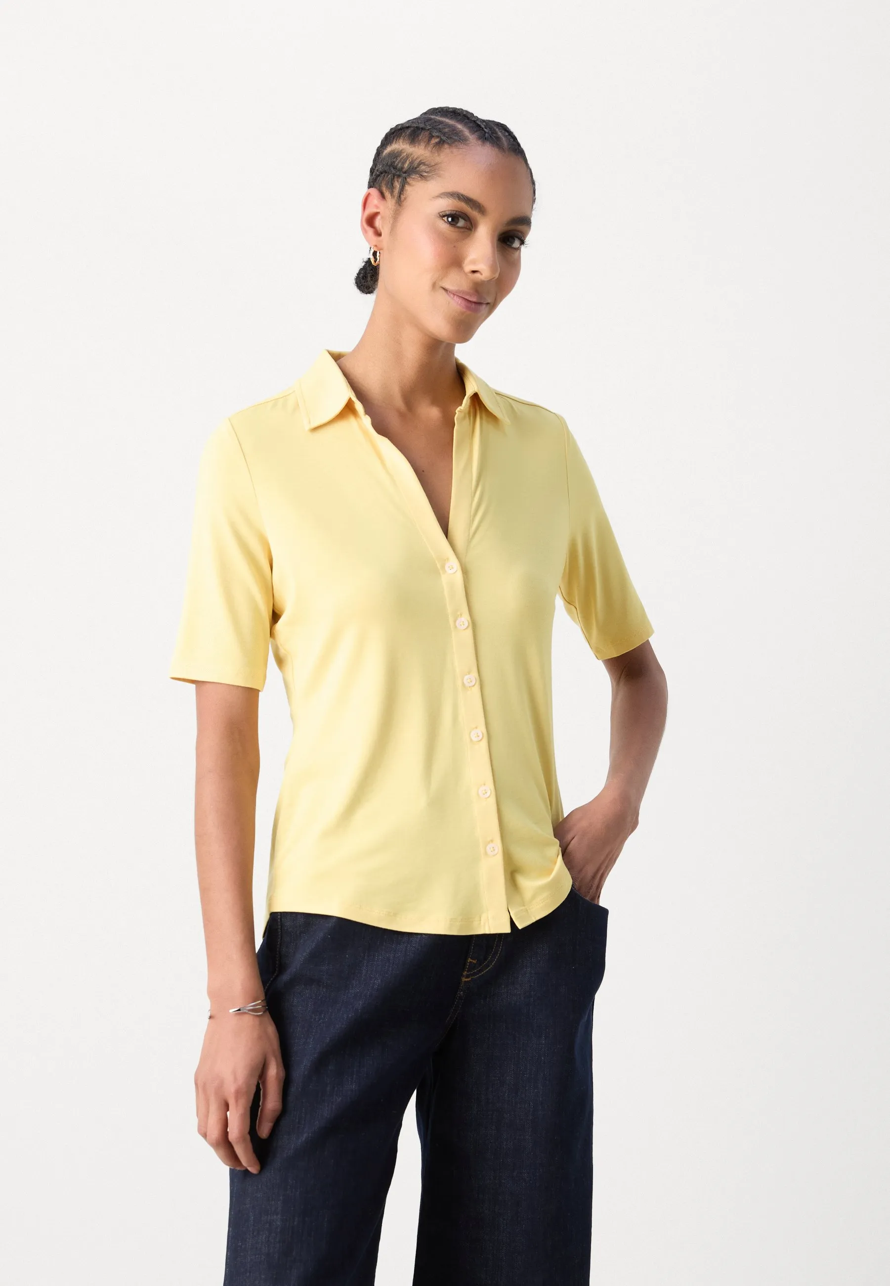 BLOUSE SHORT SLEEVE CLASSIC FIT - Camicia