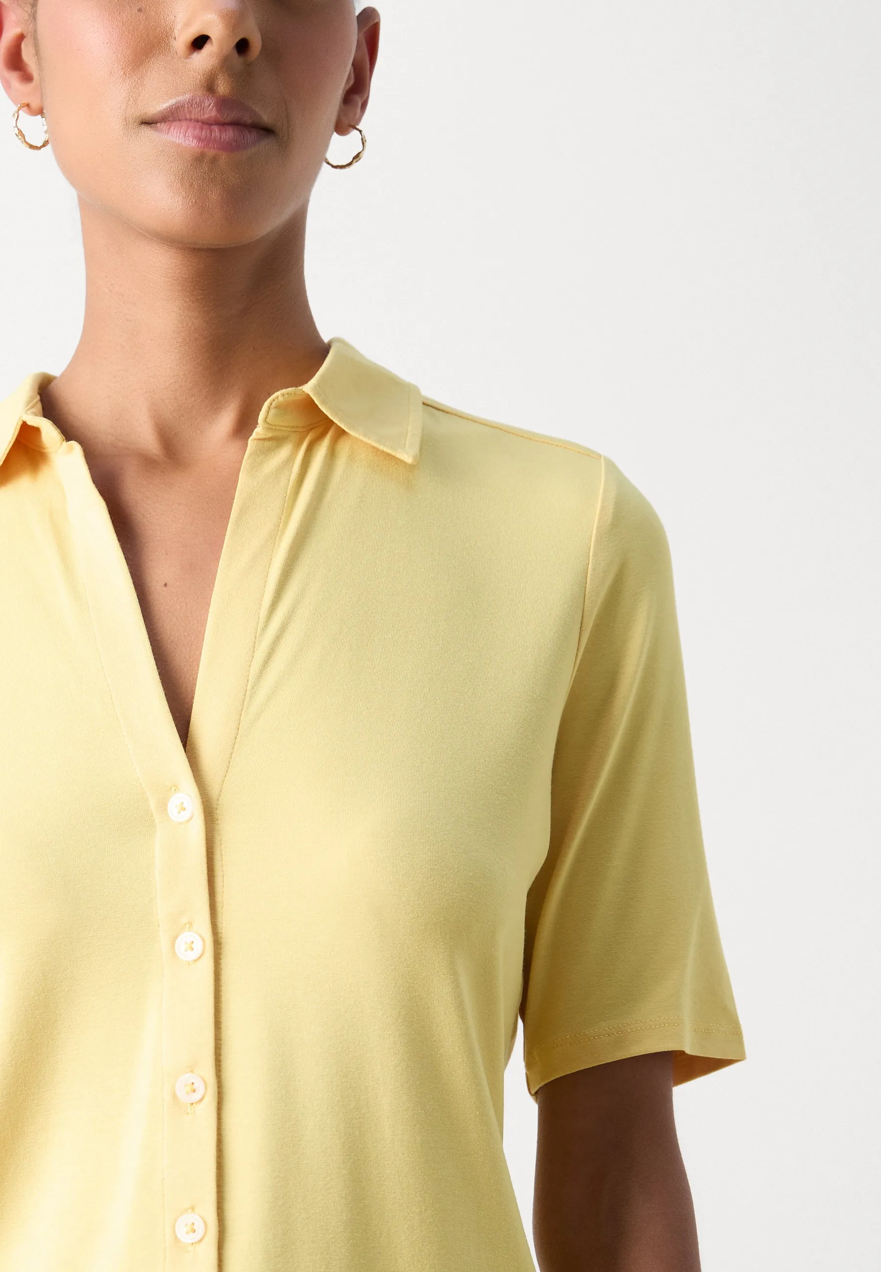 BLOUSE SHORT SLEEVE CLASSIC FIT - Camicia