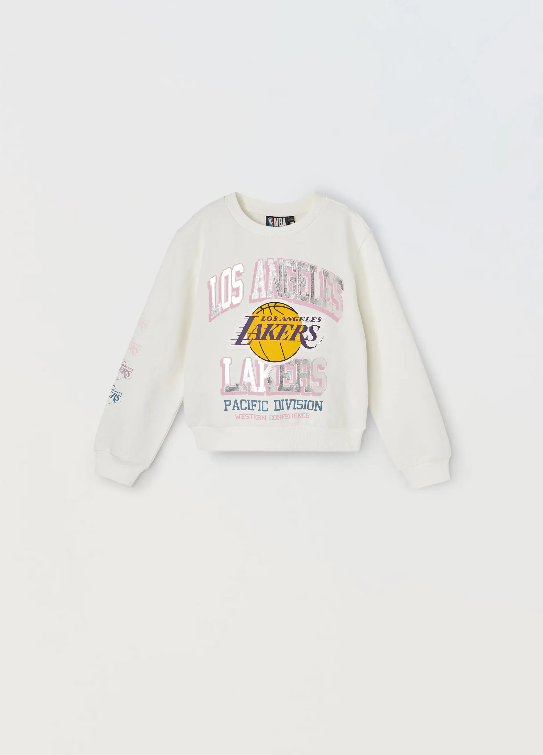 BLUKIDS  Felpa NBA in puro cotone ragazza