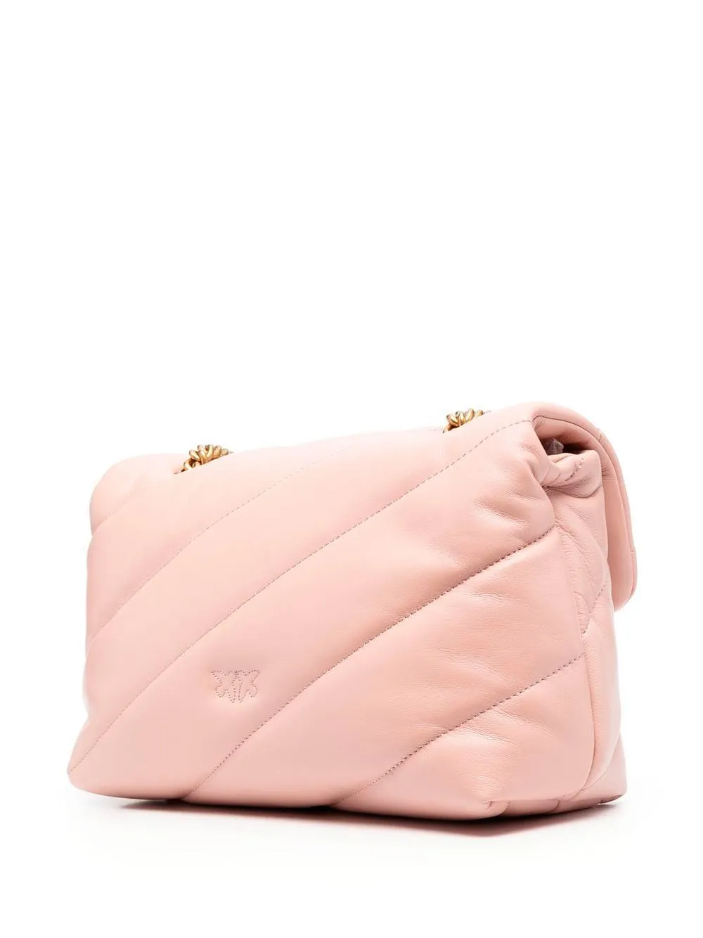 Borsa a spalla 'Classic Love Bag Puff Maxi Quilt' in pelle