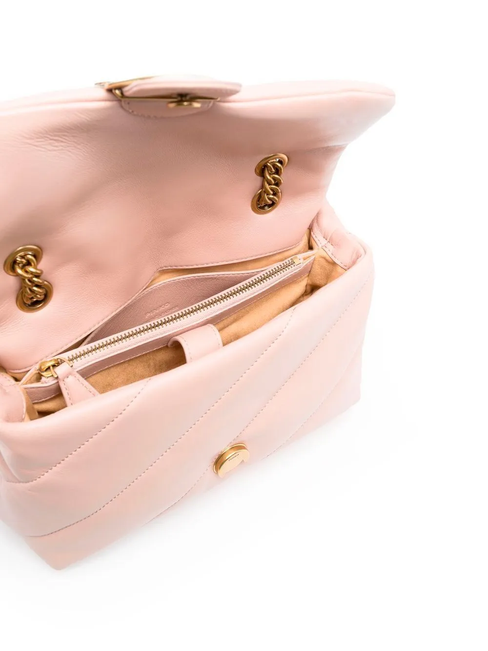 Borsa a spalla 'Classic Love Bag Puff Maxi Quilt' in pelle