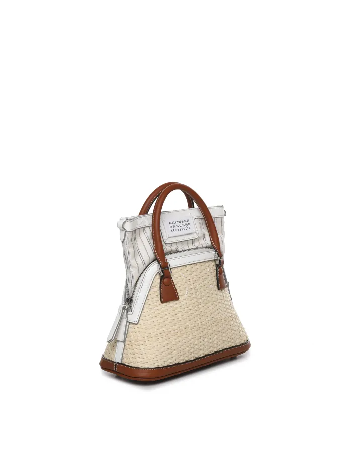 Borsa a spalla in paglia