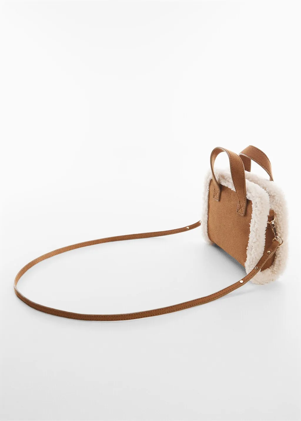 Borsa pelliccia di pecora