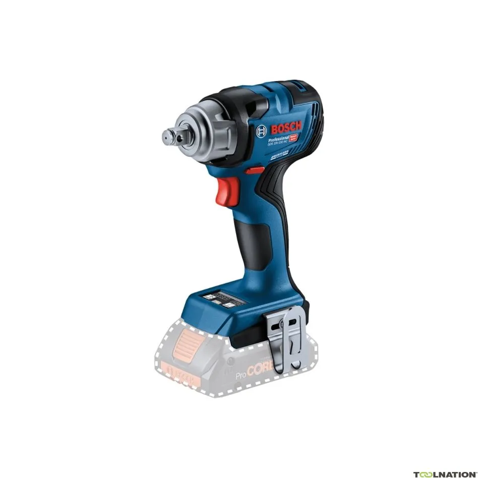 Bosch Professional 06019L5000 GDS 18V-330 HC Avvitatore a impulsi professionale 18V senza batterie e caricabatterie