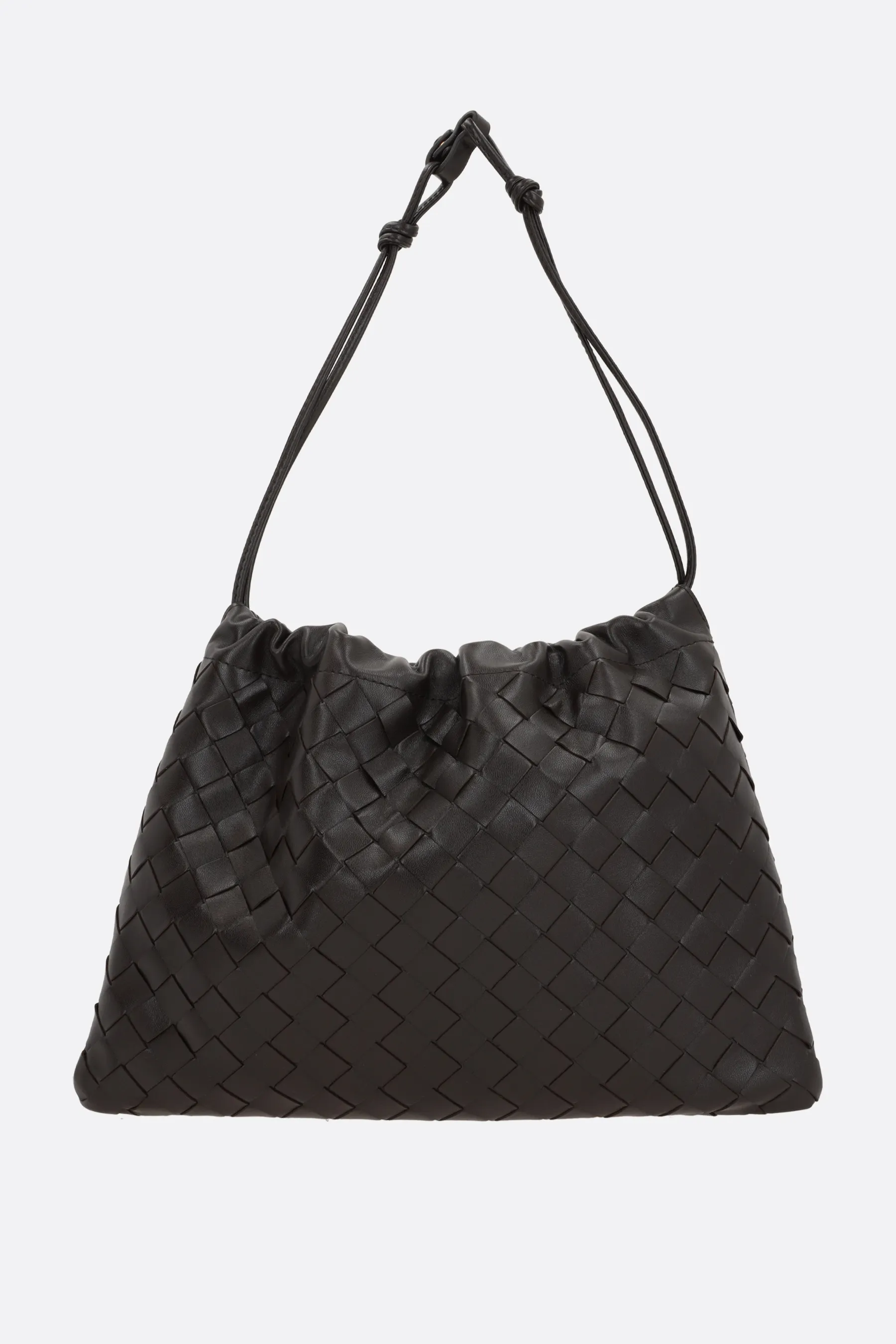  BOTTEGA VENETA borsa a spalla Dustbag media in Intrecciato 15 