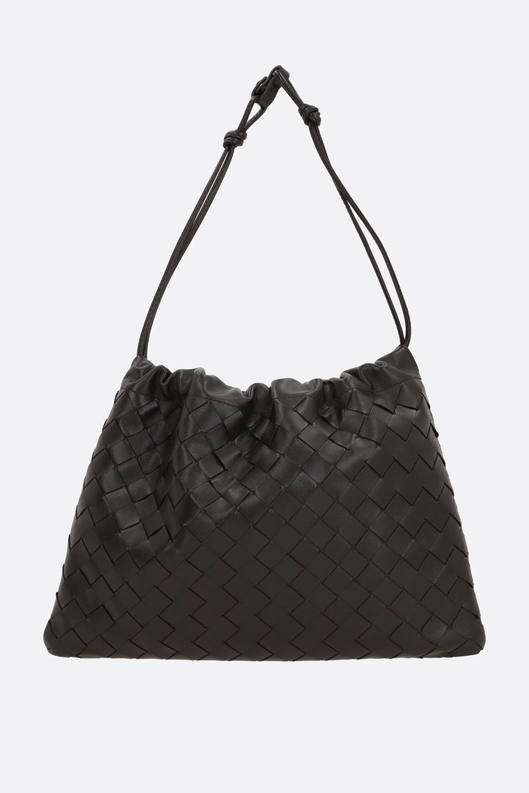  BOTTEGA VENETA borsa a spalla Dustbag media in Intrecciato 15 