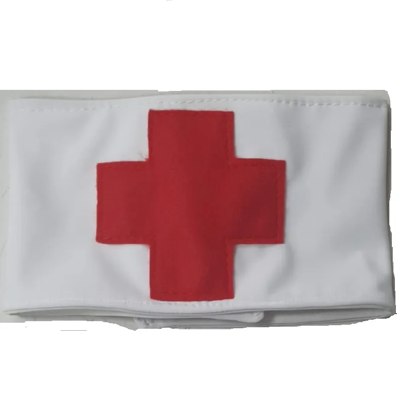 Bracciale sanitario internazionale Fascia di neutralità Croce Rossa Corpo Militare