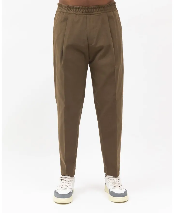 Briglia - Pantalone Savoysin Cotone Cacao Uomo