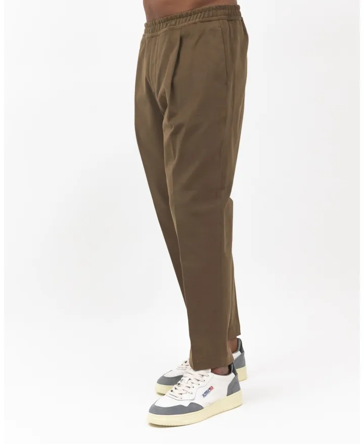 Briglia - Pantalone Savoysin Cotone Cacao Uomo