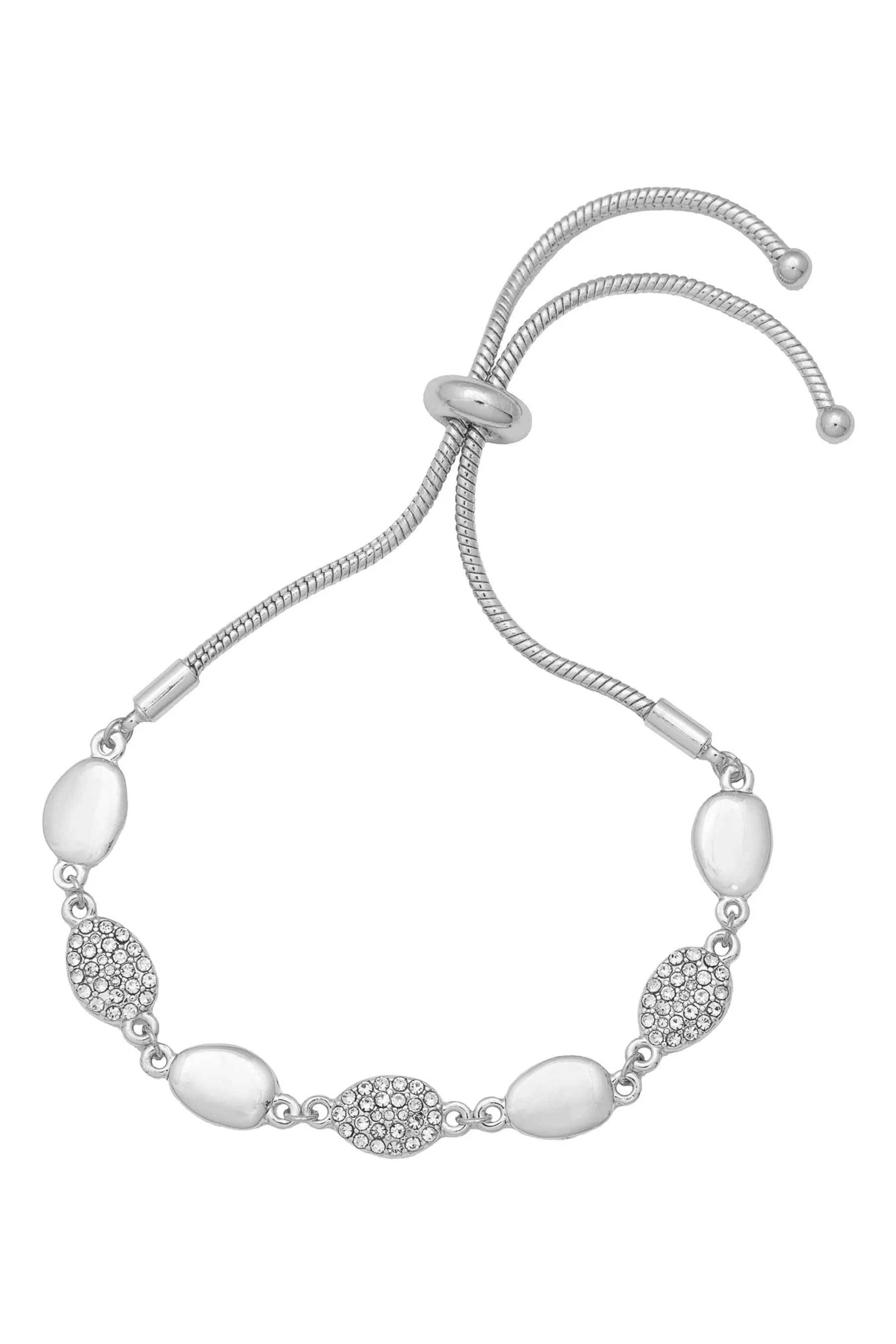 Caramel Jewellery London - Be Your Own Kind Of Sparkle Argento - Bracciale dell'amicizia