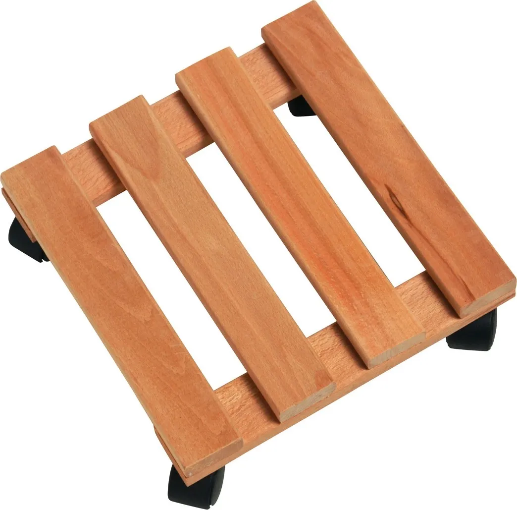Carrello portapiante 25x25 cm faggio