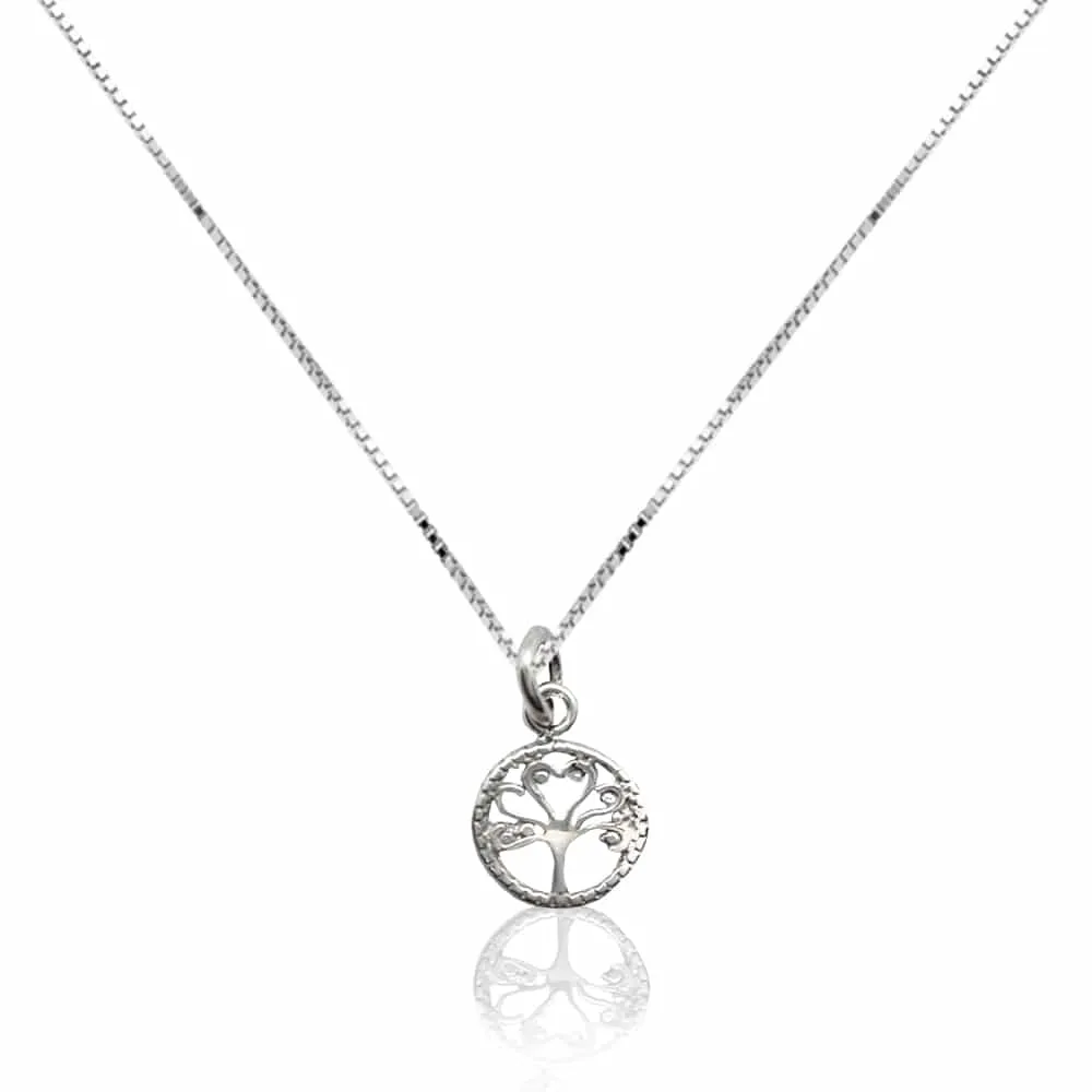 Collana con ciondolo Albero Della Vita in argento 925