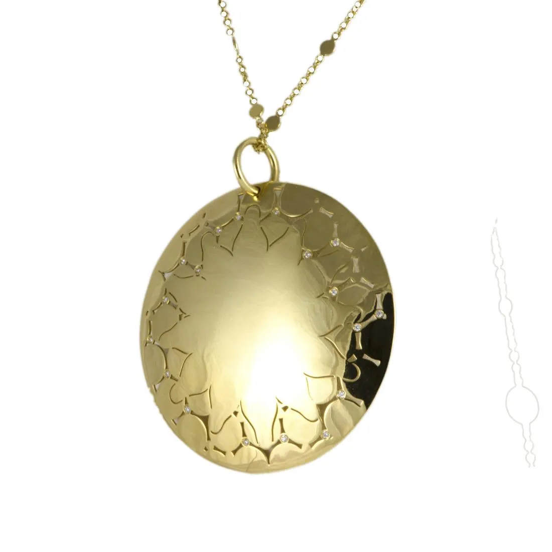 COLLANA IN ORO GIALLO TONDO CRUISE