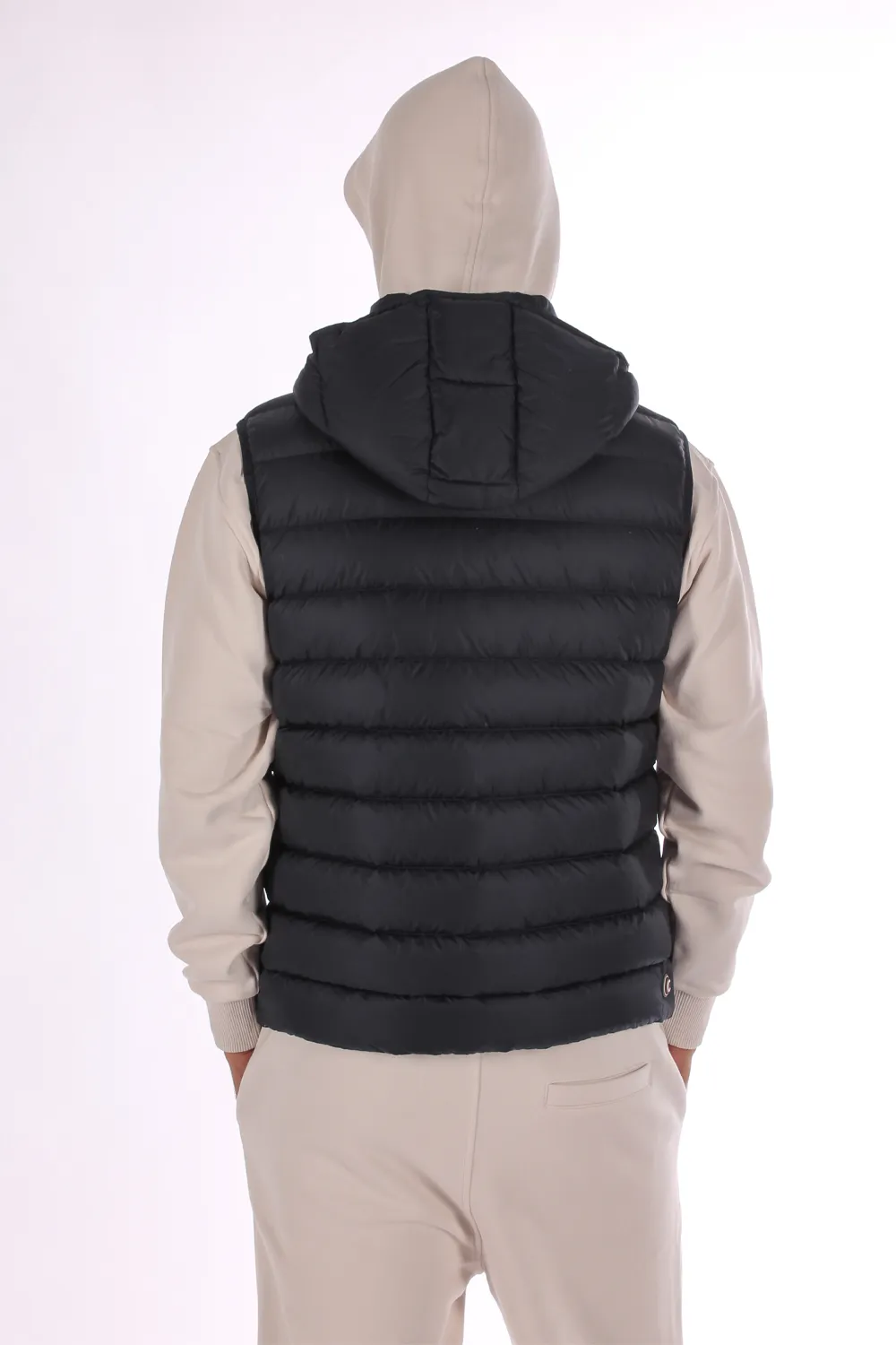 COLMAR | GILET IN PIUMA CON CAPPUCCIO STACCABILE - Punto Blu