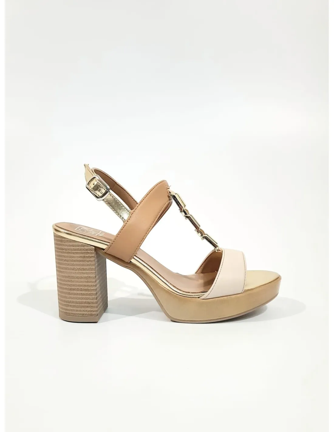 Comart sandalo panna platino  