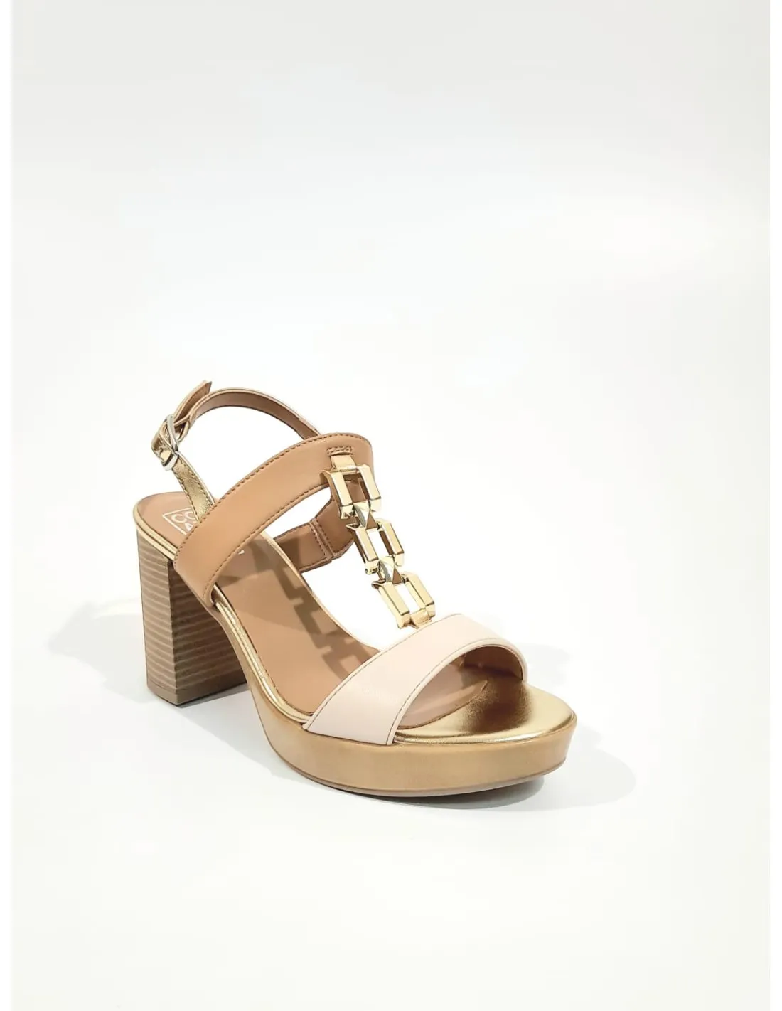 Comart sandalo panna platino  