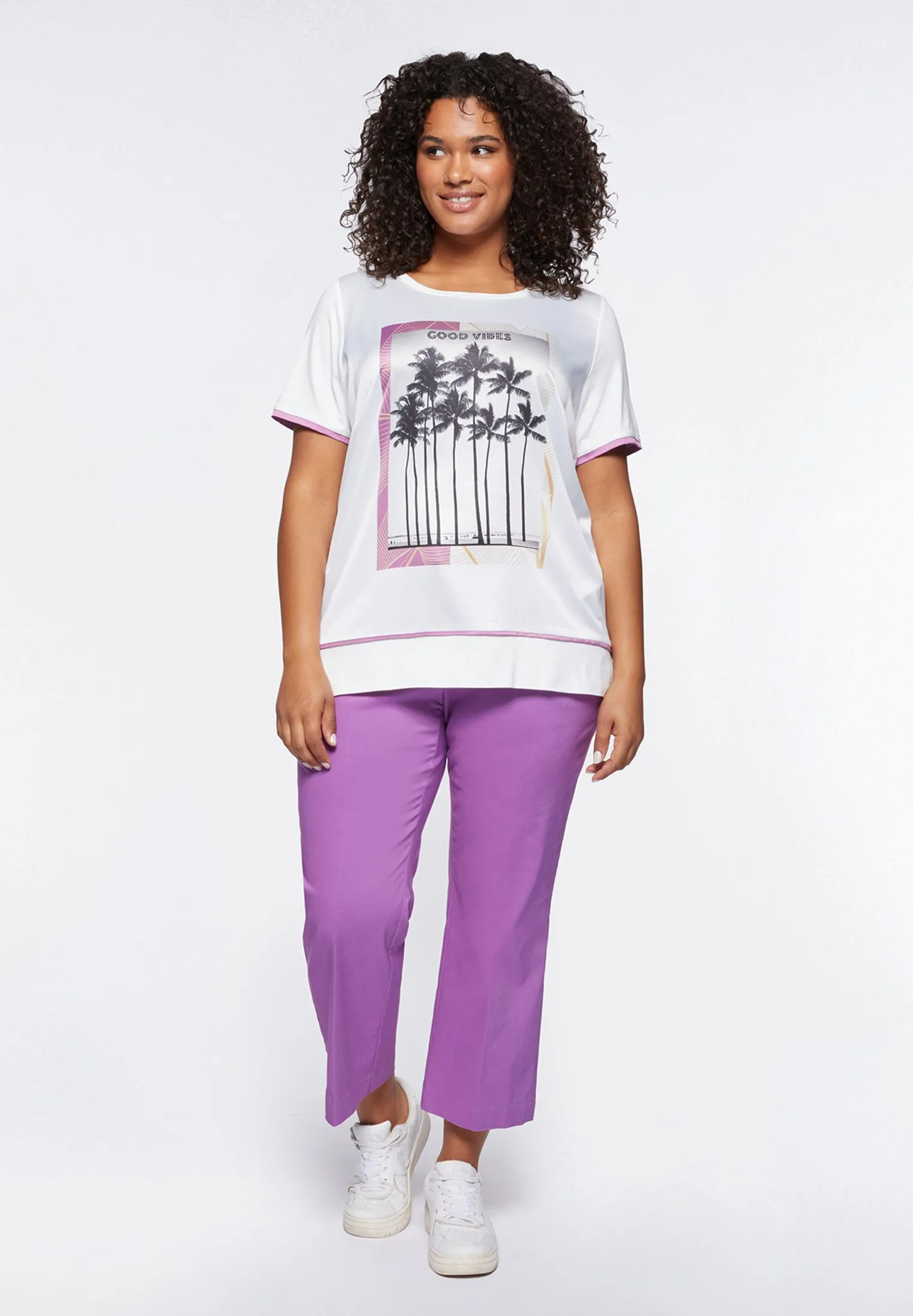 CON PALME - T-shirt con stampa