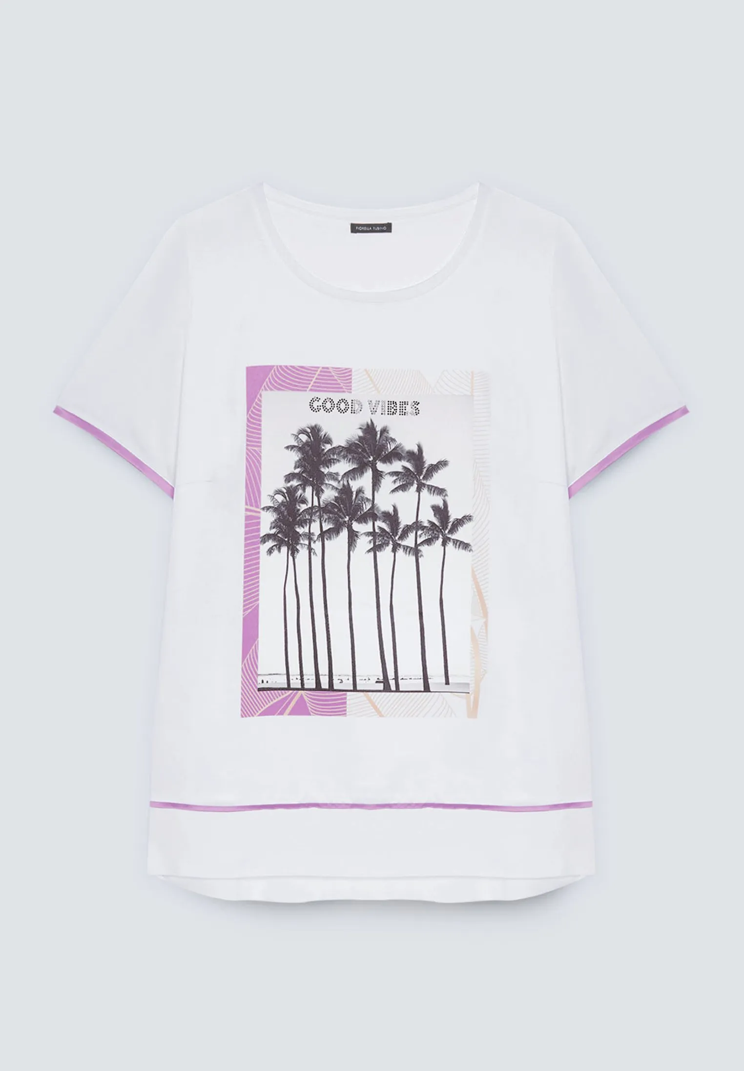 CON PALME - T-shirt con stampa