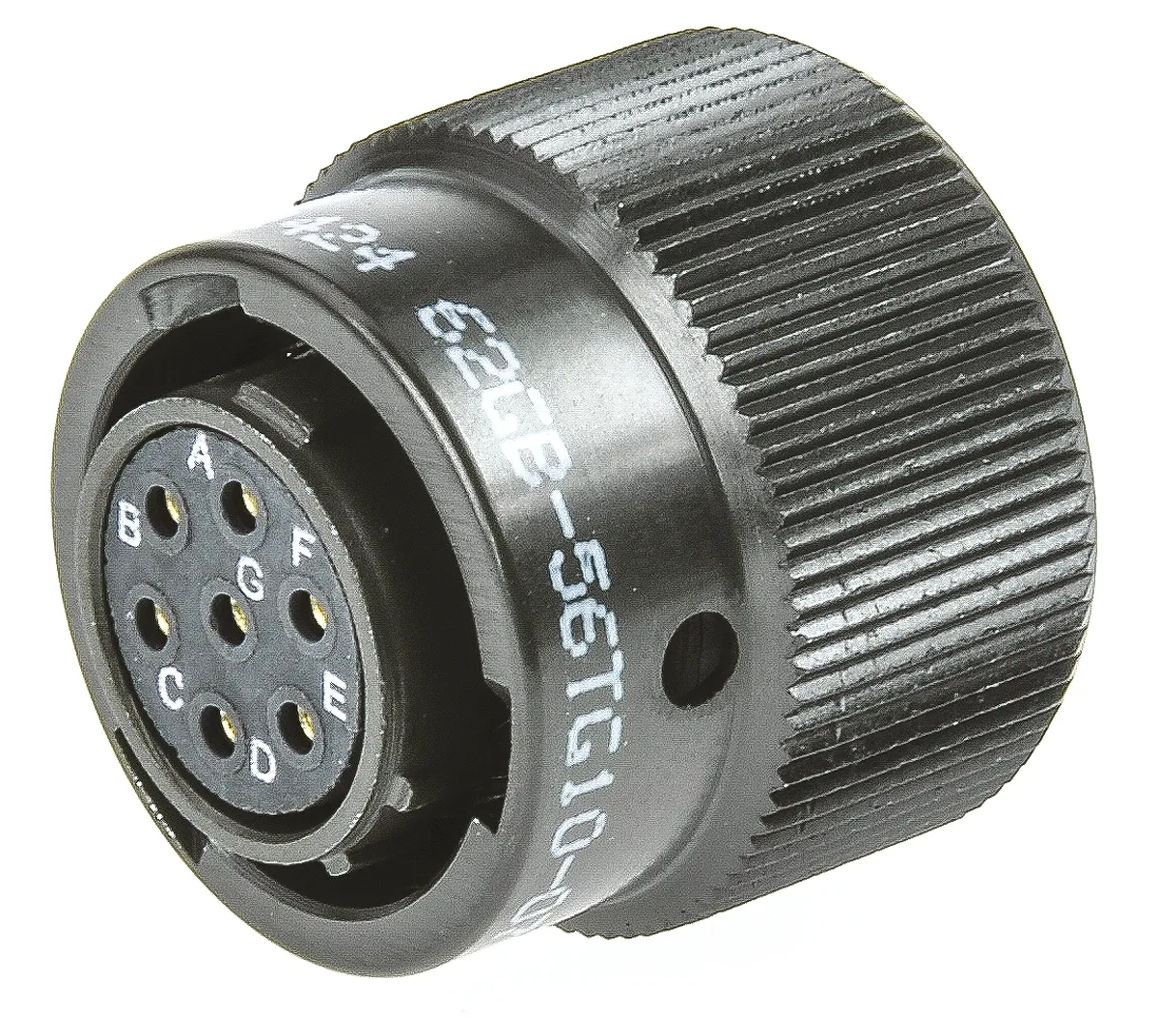 Connettore circolare MIL Maschio Amphenol Limited, Ad angolo diritto, 7 poli, Femmina, Montaggio su cavo
