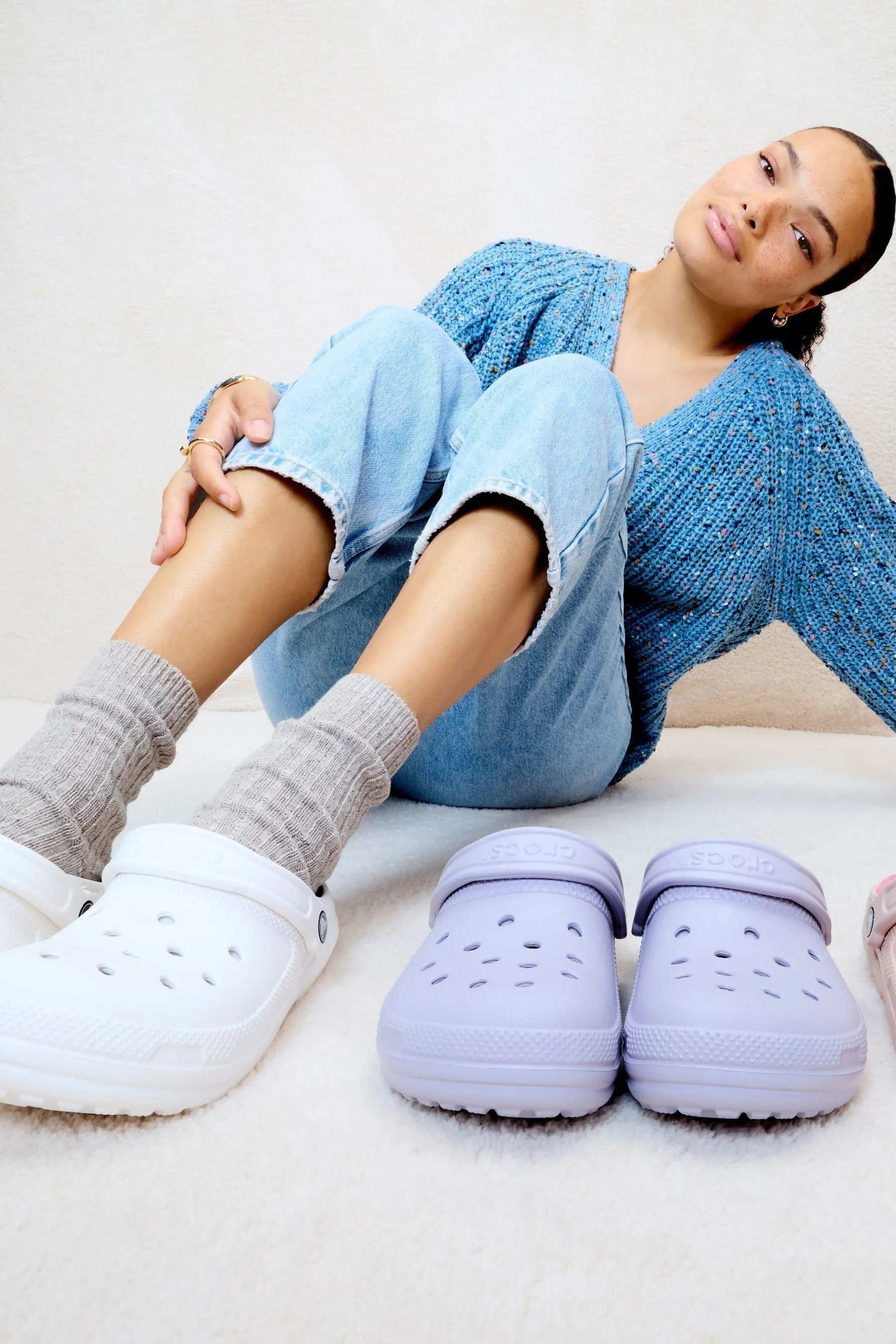Crocs - Sabot classici soffici foderati