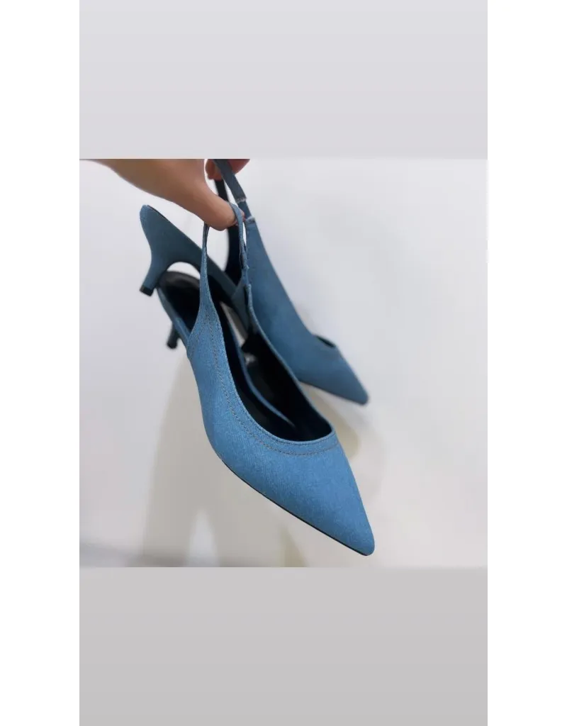 DECOLLETE DENIM