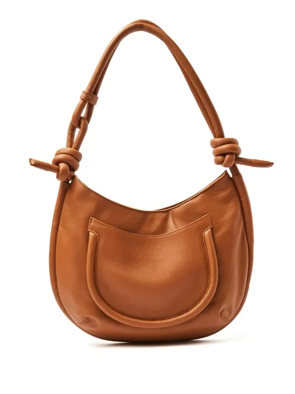 Demi Piuma Knot crescent shoulder bag