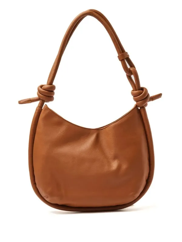 Demi Piuma Knot crescent shoulder bag