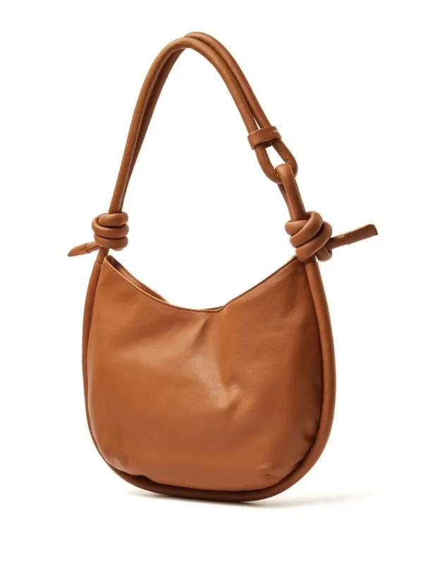 Demi Piuma Knot crescent shoulder bag