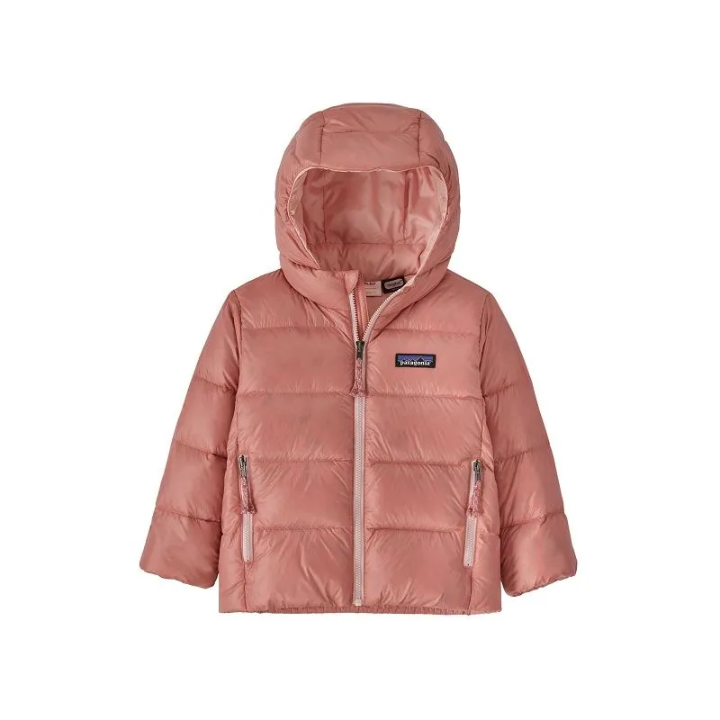 Doudoune Patagonia Felpa con cappuccio in piuma d'oca (Sunfade Pink)