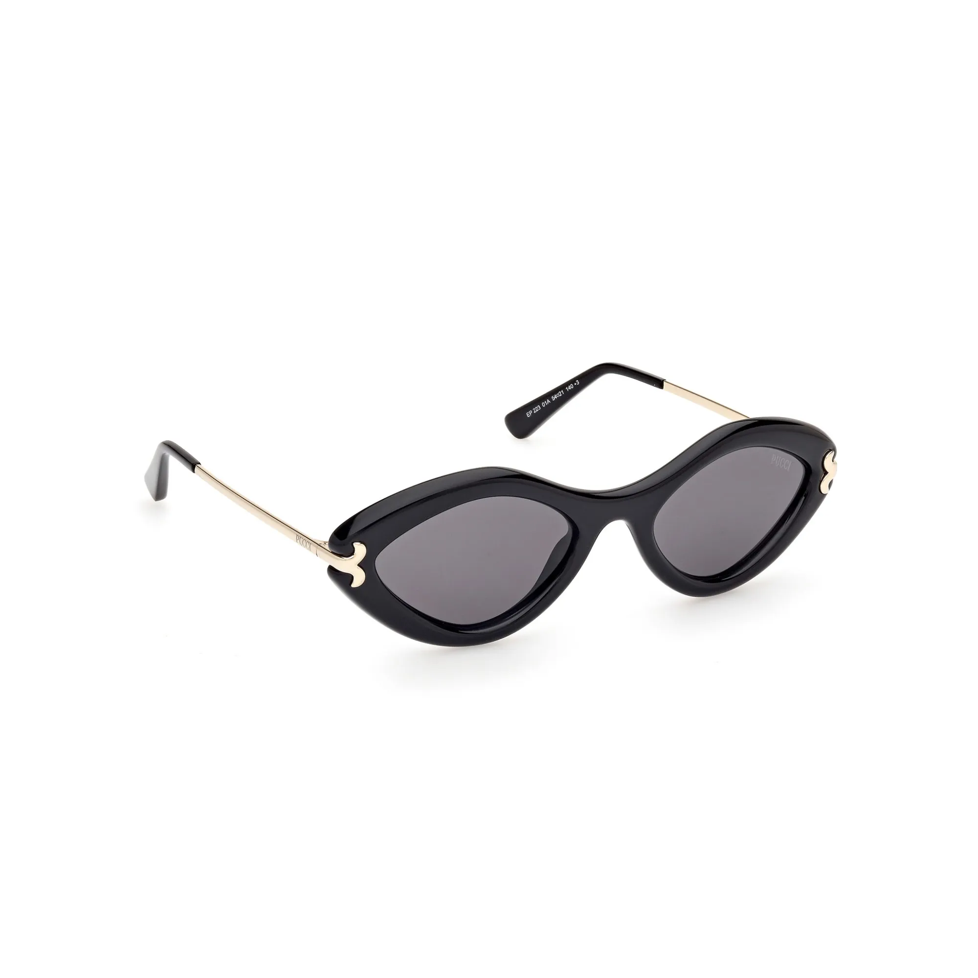   Emilio Pucci EP 0223 - 01A Nero Lucido | Occhiale Da Sole Donna 